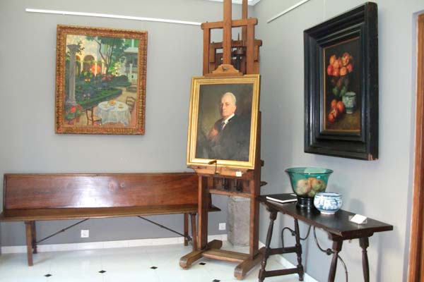 Una de las habitaciones de la casa museo Manuel Benedito