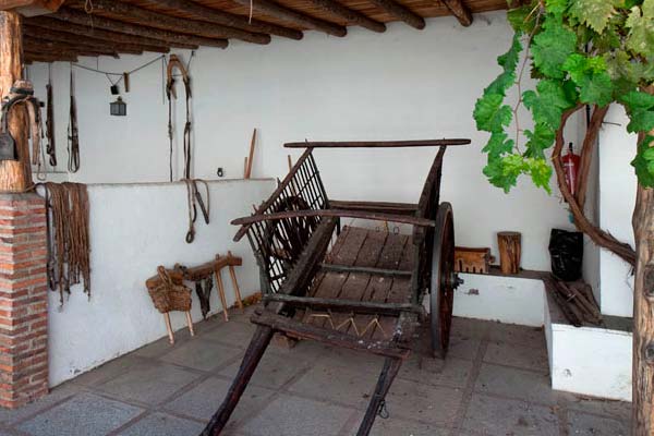 Uno de los patios de la Casa-Museo Andrés Torrejón