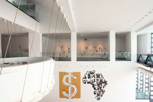 Interior del Centro de Arte Dos de Mayo o CA2M