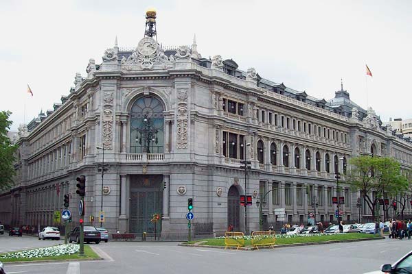 Exterior del Banco de España